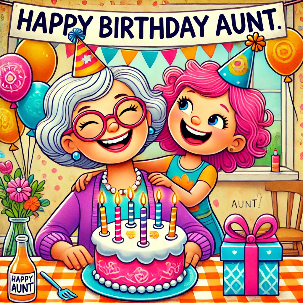 Birthday Wishes for Aunt from Niece