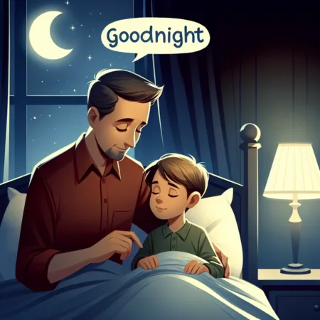 Meaningful Good Night Wishes from Stepfather to Stepson.webp