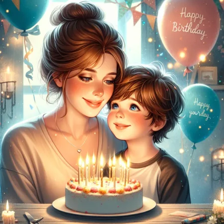 Modern Birthday Wishes 12 Heartfelt Messages from Mom to Son.webp