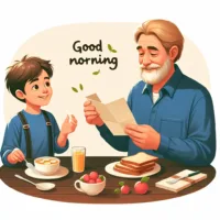 Thoughtful Good Morning Messages for Dad from His Son.webp