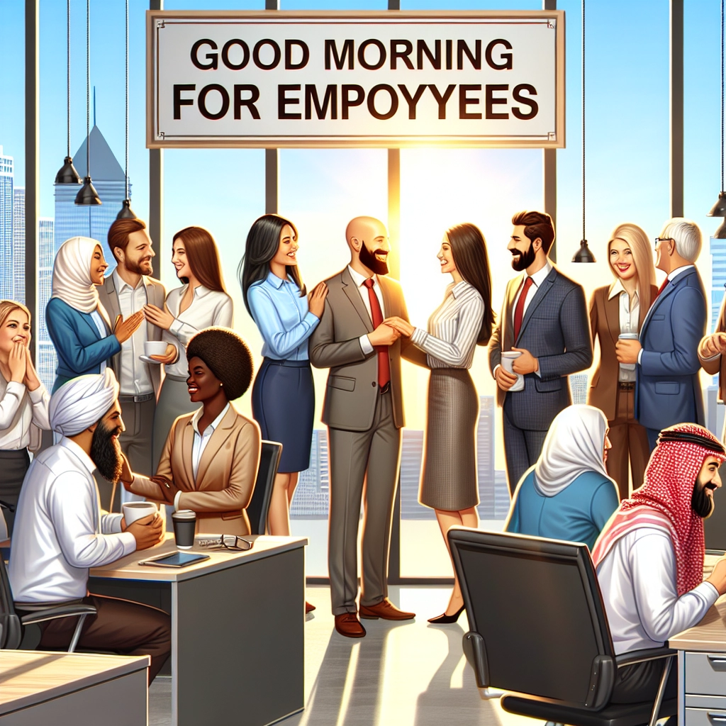 80 Unique Good Morning Wishes for Employees in Different Styles.webp