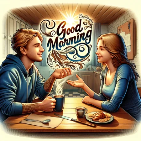 Charming Morning Greetings for Stepsister from Stepbrother.webp