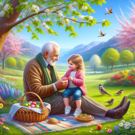 Springtime Grandfathers Words for a Beloved Granddaughter.webp